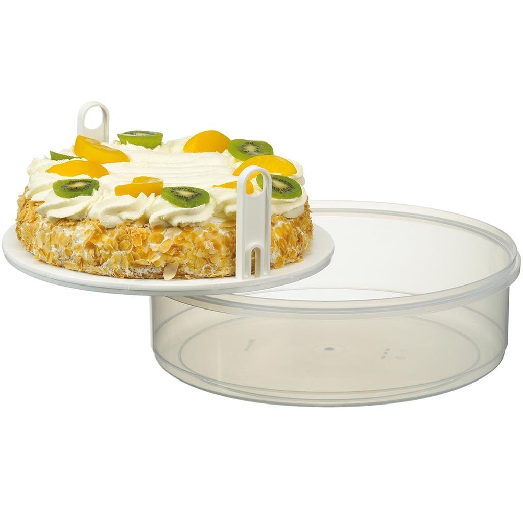Sunware Club Cuisine Cake Box 35x12 cm 8.3 L Blue/Transparent