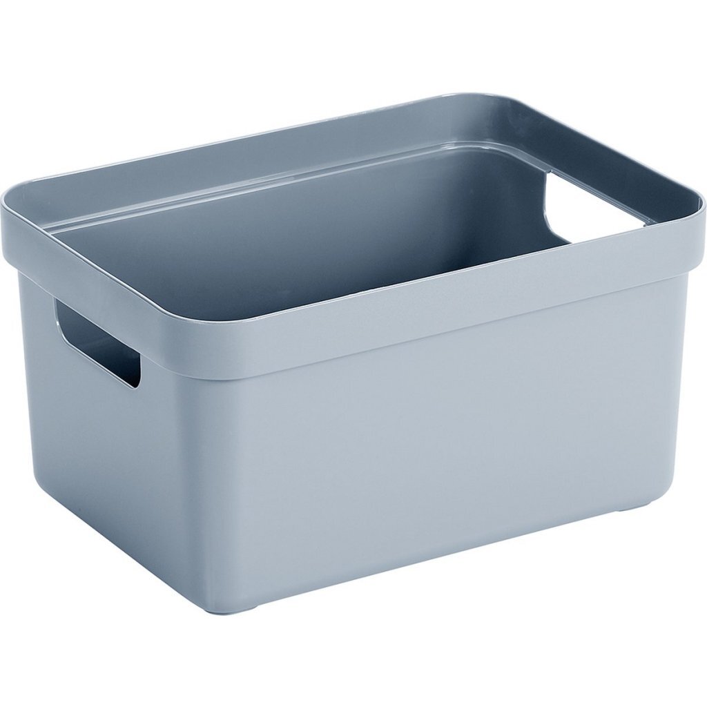 Sunware Sigma Home Storage Box 13 L 35x24.6x18.3 cm Light Blue