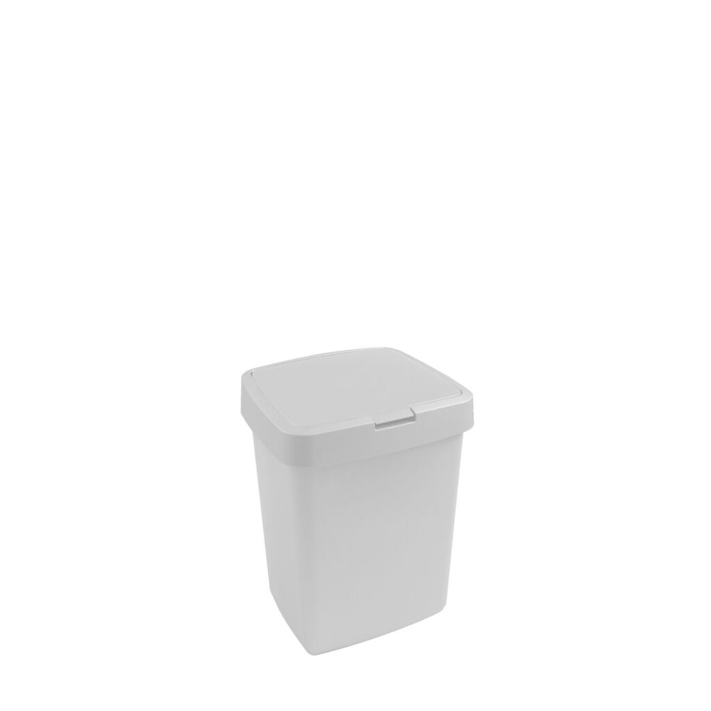 Sunware Delta Waste Bin with Lid 10 l White