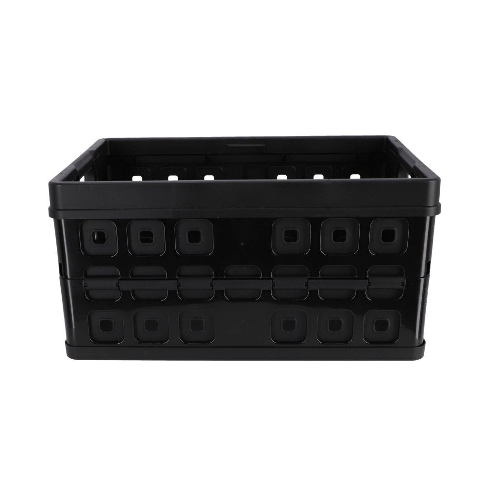 Sunware Square Folding Crate 32 L Black