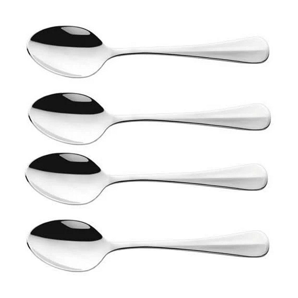 Amefa Baguette Teaspoons 4 Pieces Silver