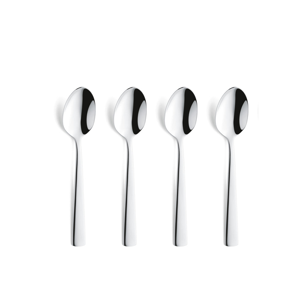 Amefa Moderno Coffee Spoons 4 Pieces - 13 cm