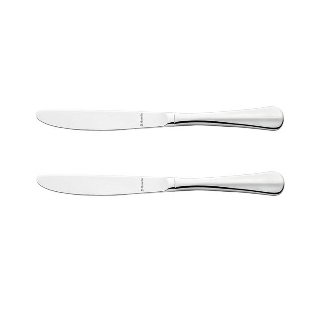 Amefa Baguette Dessert Knife 2 Pieces Silver