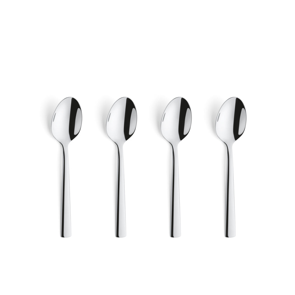 Amefa Moderno Teaspoons 4 Pieces - 10.7 cm