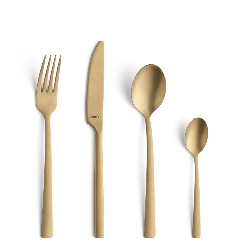 Amefa Vintage Cutlery Set 16-piece Gold