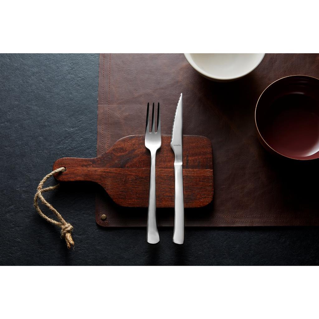 Amefa Chuletero Stainless Steel Steak Knives Set of 6