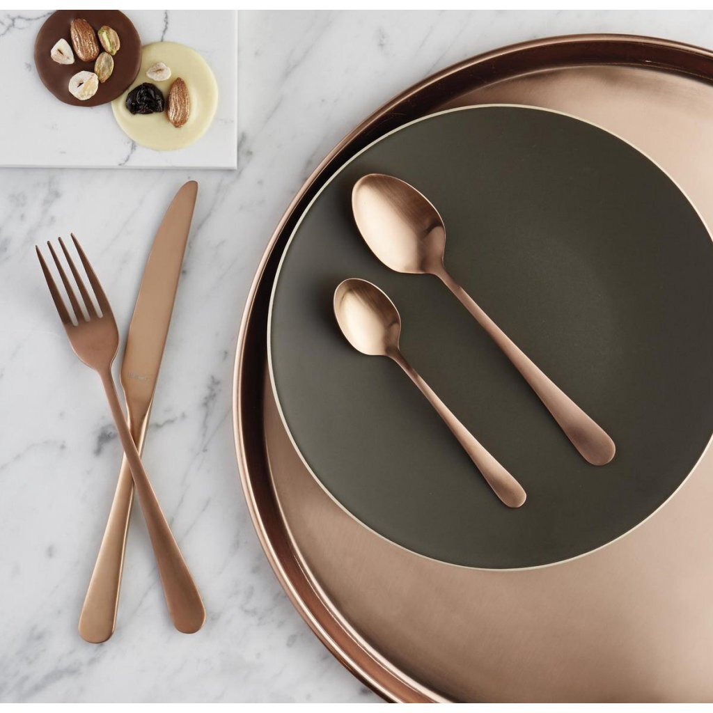 Amefa Austin Tea Spoons 6 Pieces Copper