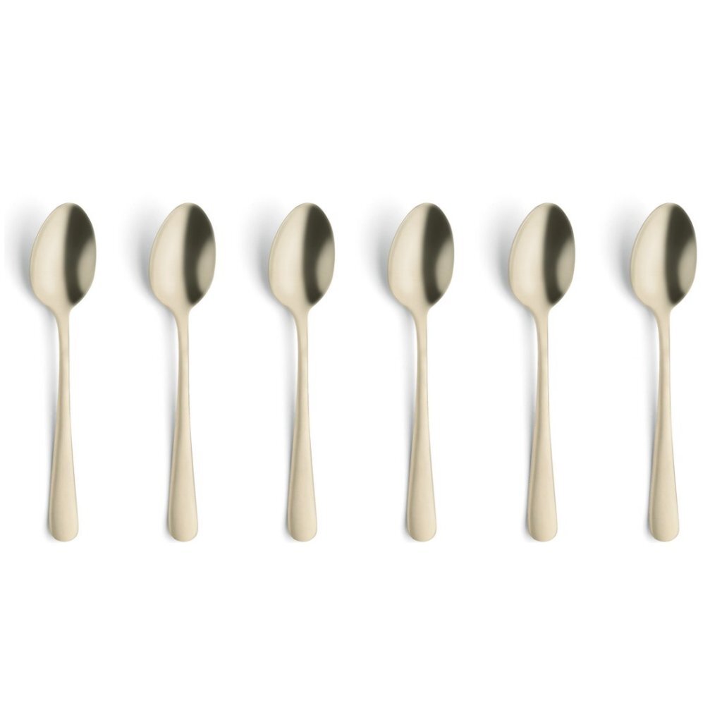 Amefa Austin Tea Spoons 6 Pieces Champagne