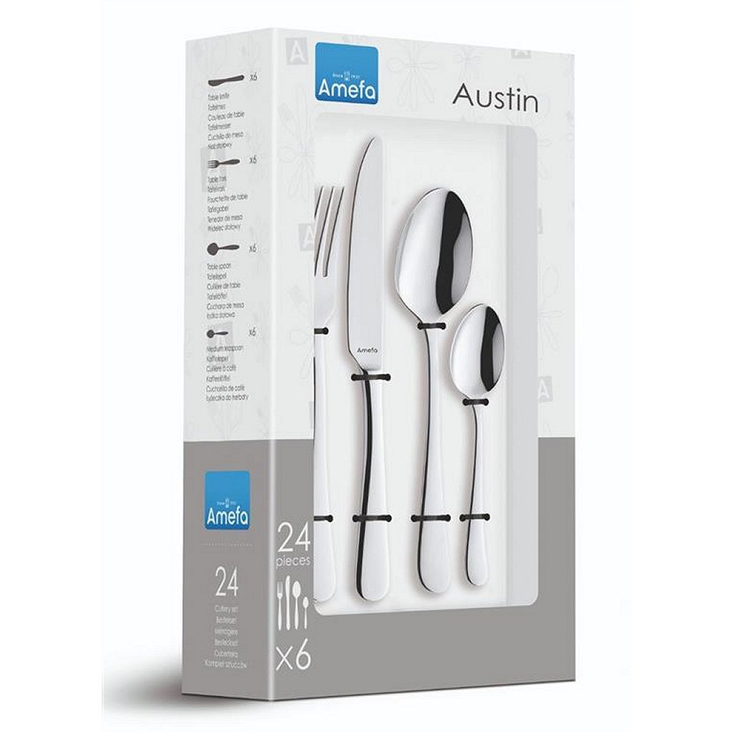 Amefa Austin 24-piece cutlery set