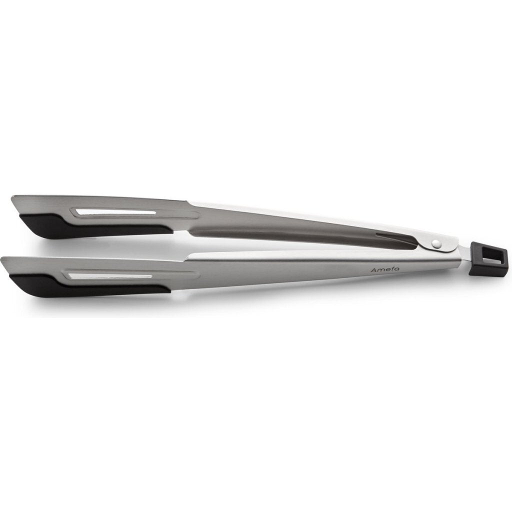 Amefa BBQ Tongs Stainless Steel/Silicone