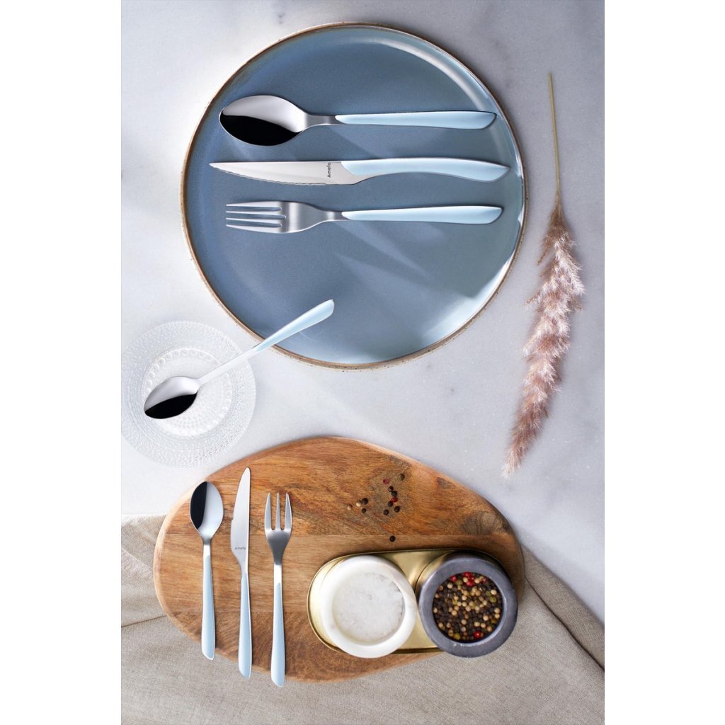 Amefa Eclat Cutlery Set 26-piece Light Blue