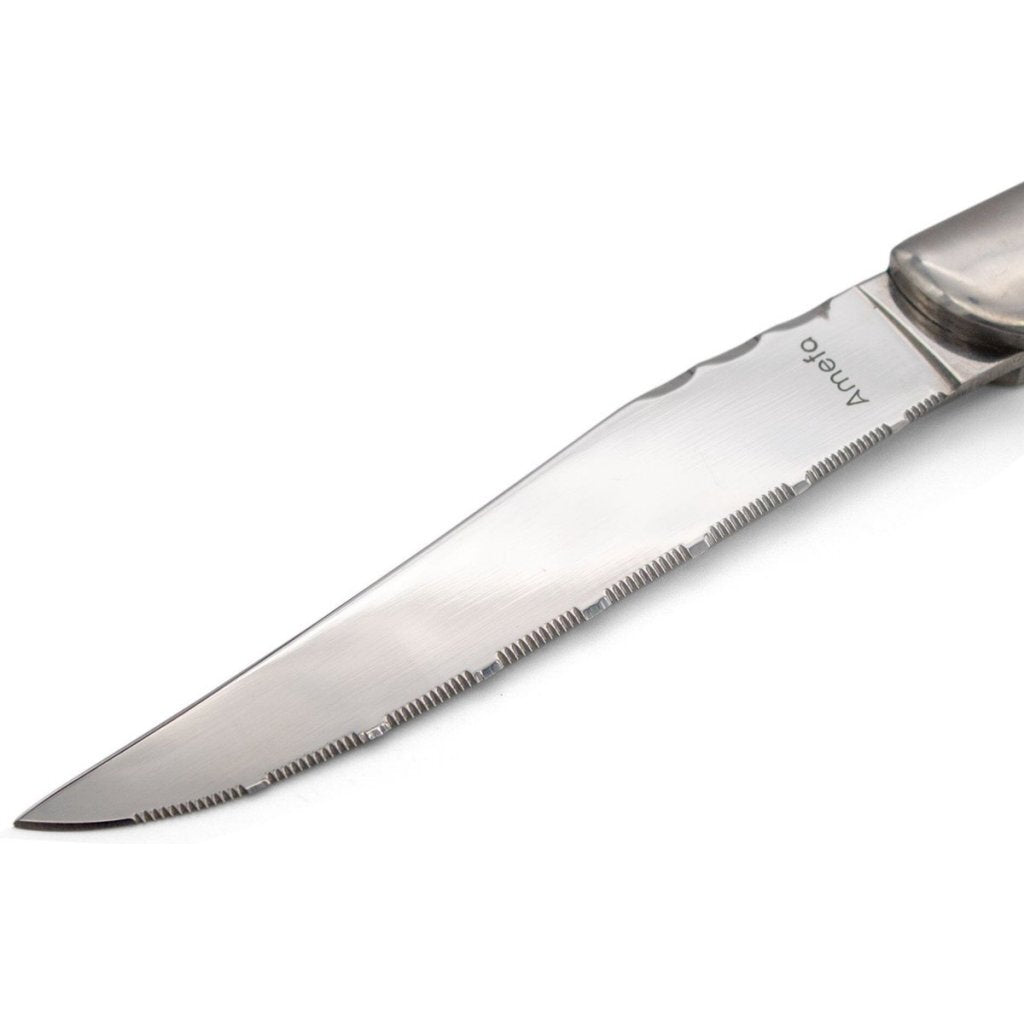 Amefa Royal Steak Knives 4 Pieces Natural Wood