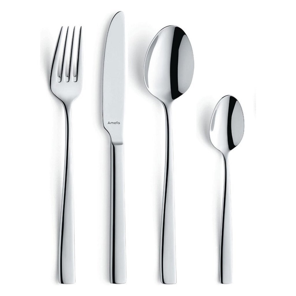 Amefa Martin Cutlery Set in Wooden Box 24-piece Silver