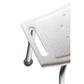 Vivamore Shower Stool White/Silver