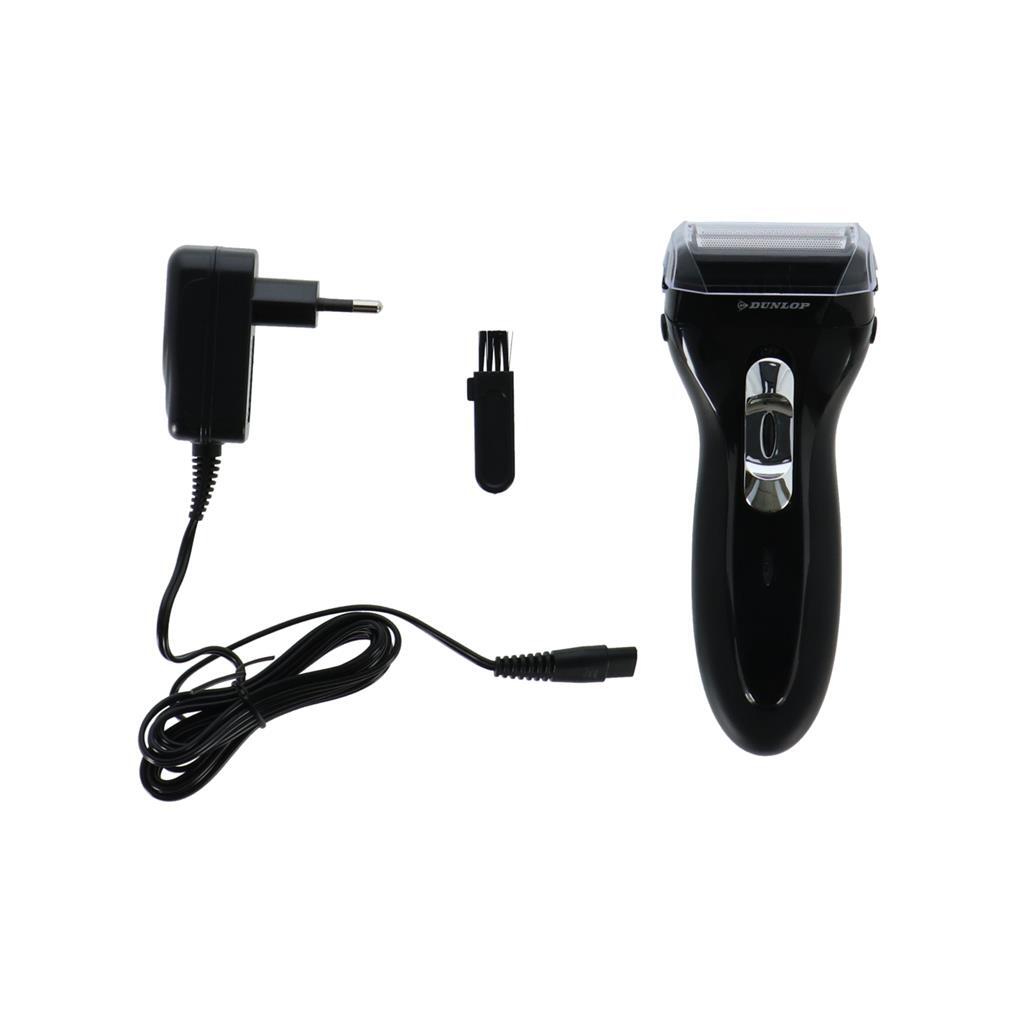 Dunlop Shaver with Double Shaving Heads Black