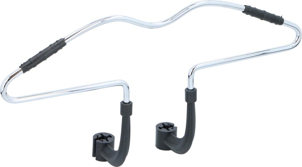 Dunlop Car Clothes Hanger for Headrest 42.5x3x14.3 cm Chrome/Silver