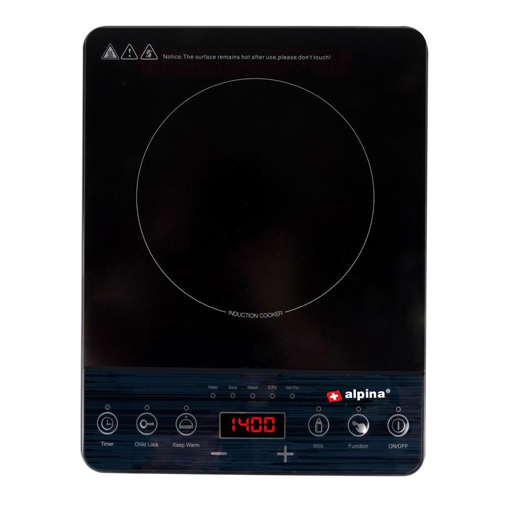 Alpina 1-Burner Induction Hob 2000W Black