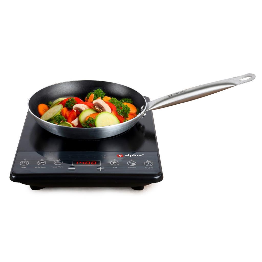 Alpina 1-Burner Induction Hob 2000W Black