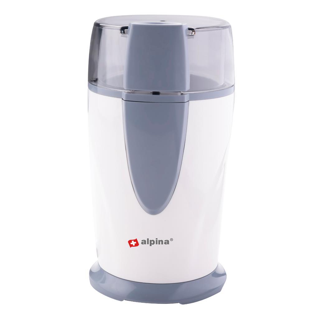 Alpina Electric Coffee Grinder 150W White/Grey