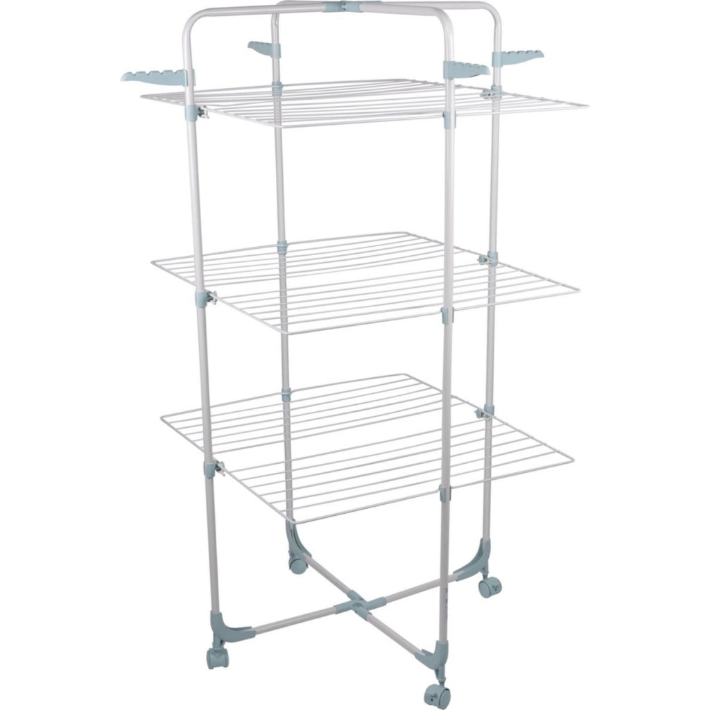 Alpina Drying Tower 3 Levels 30 m - White/Blue