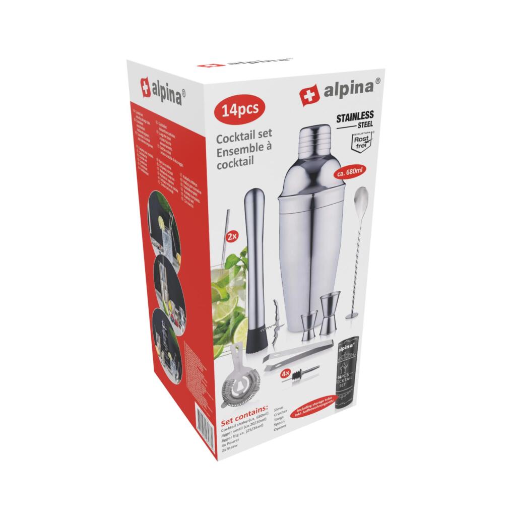 Alpina Cocktail Set 14-piece