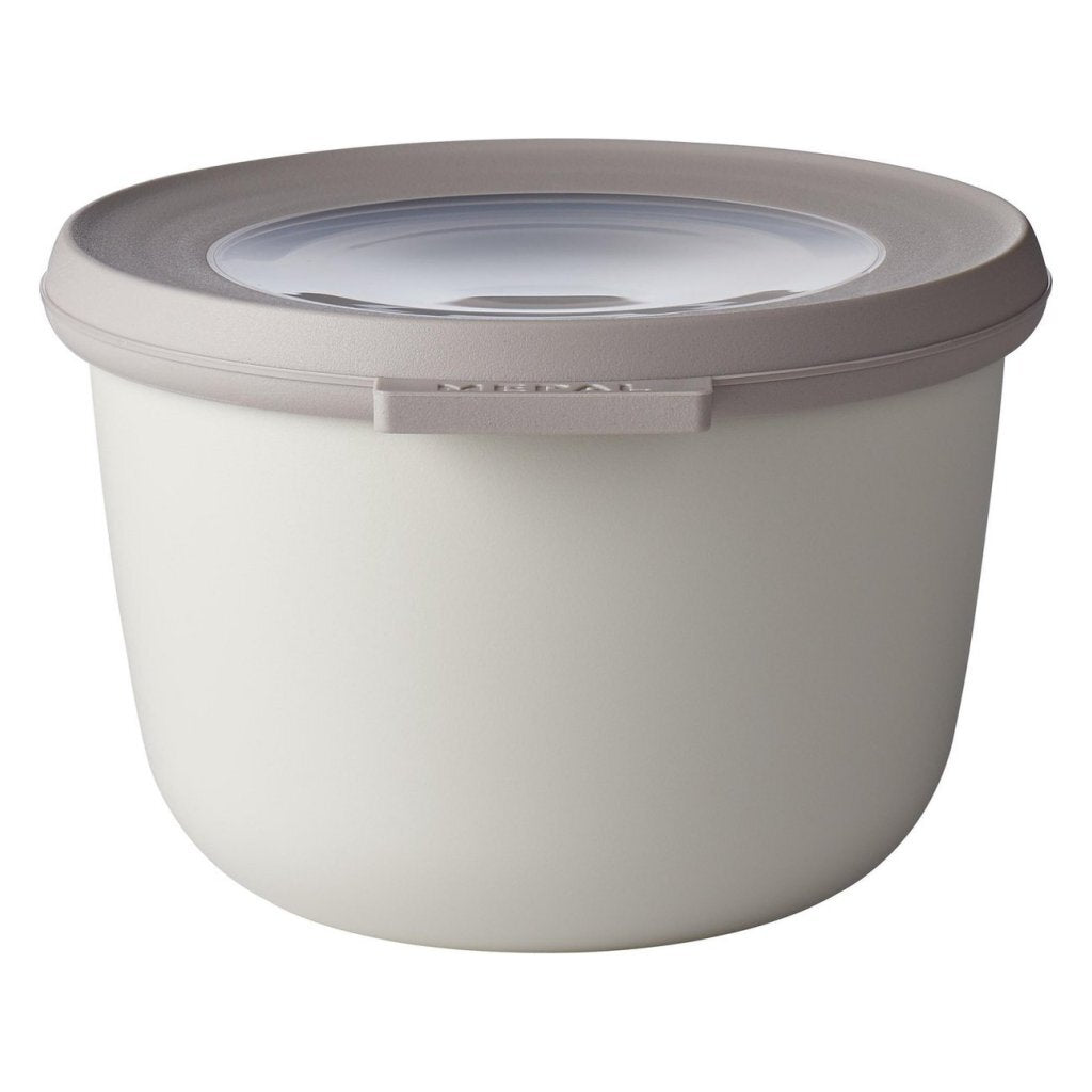 Mepal Cirqula Round Food Storage Container 0.5 L Nordic White