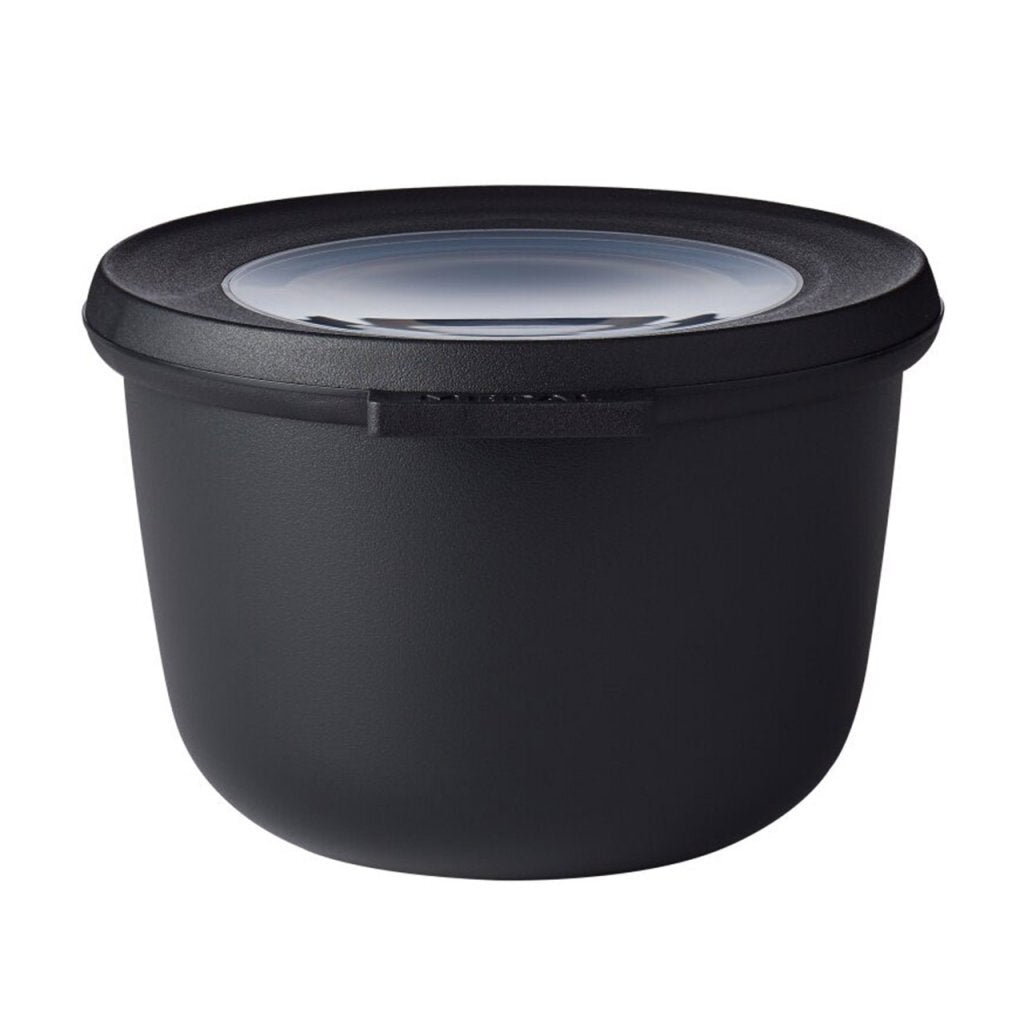 Mepal Cirqula Round Food Storage Container 0.5 L Nordic Black