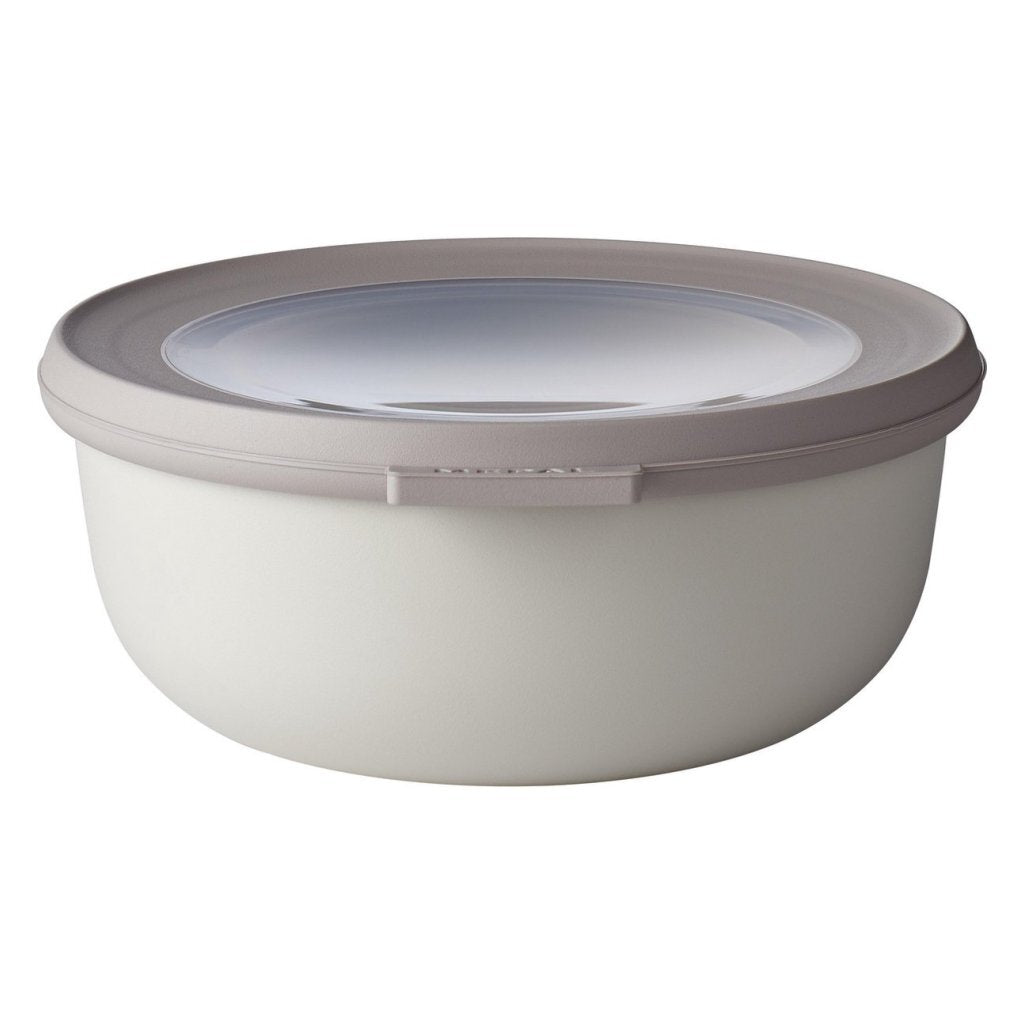 Mepal Cirqula Round Food Storage Container 0.75 L Nordic White