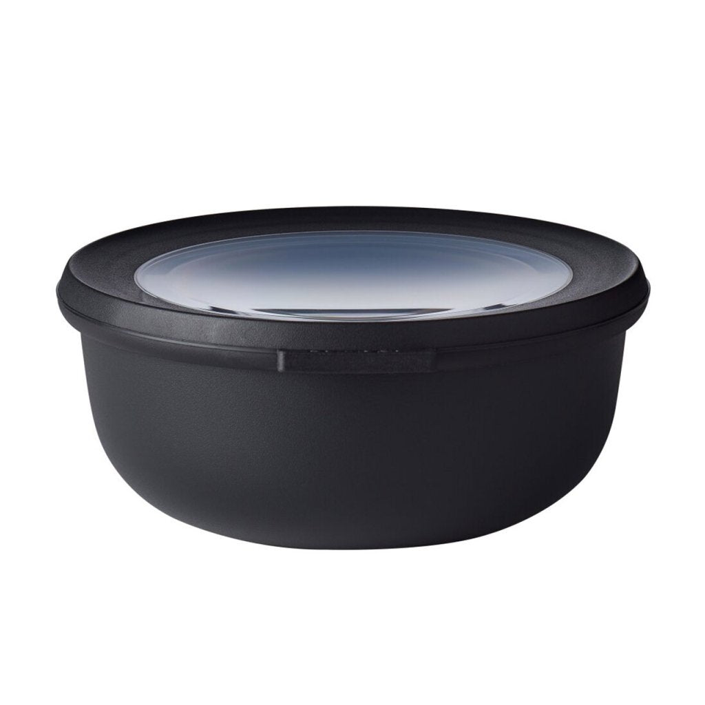 Mepal Cirqula Round Food Storage Container 0.75 L Nordic Black