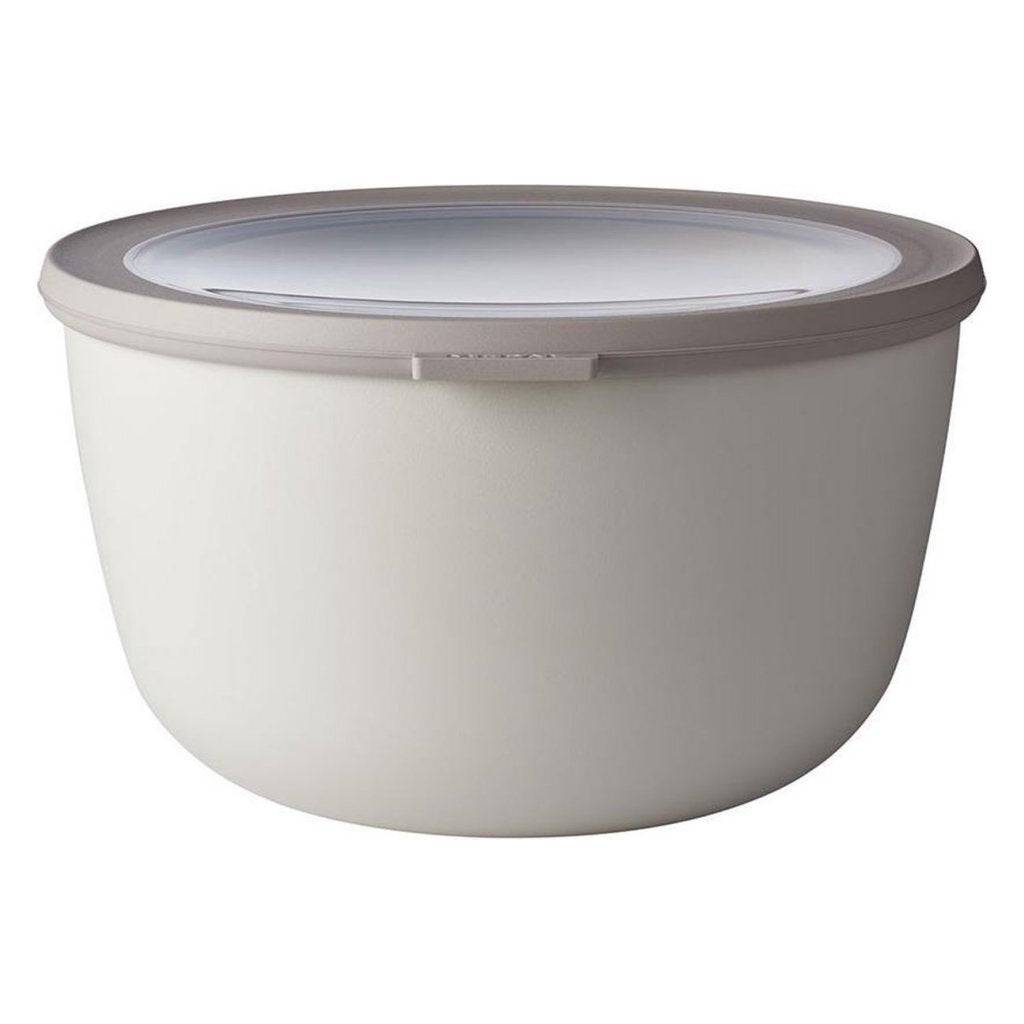 Mepal Cirqula Round Food Storage Container 1 L Nordic White