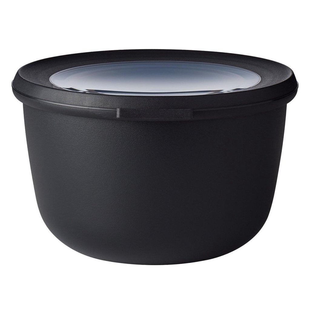Mepal Cirqula Round Food Storage Container 1 L Nordic Black