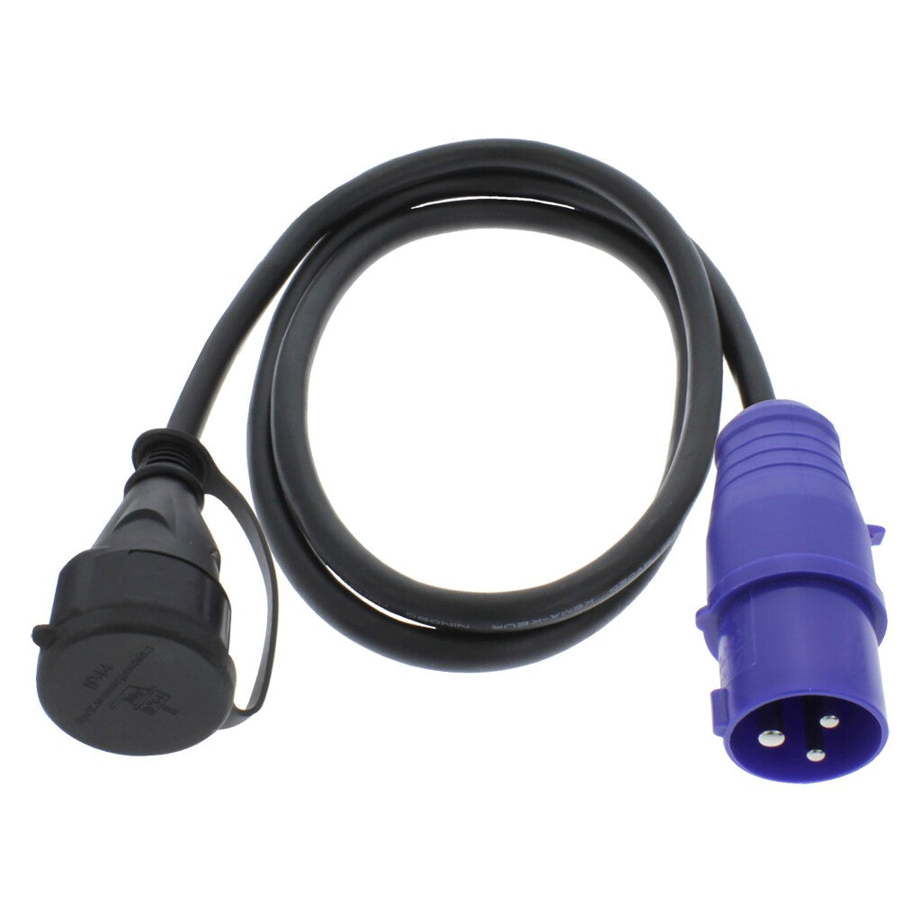 CEE Adapter Plug Grounded 1.5 m