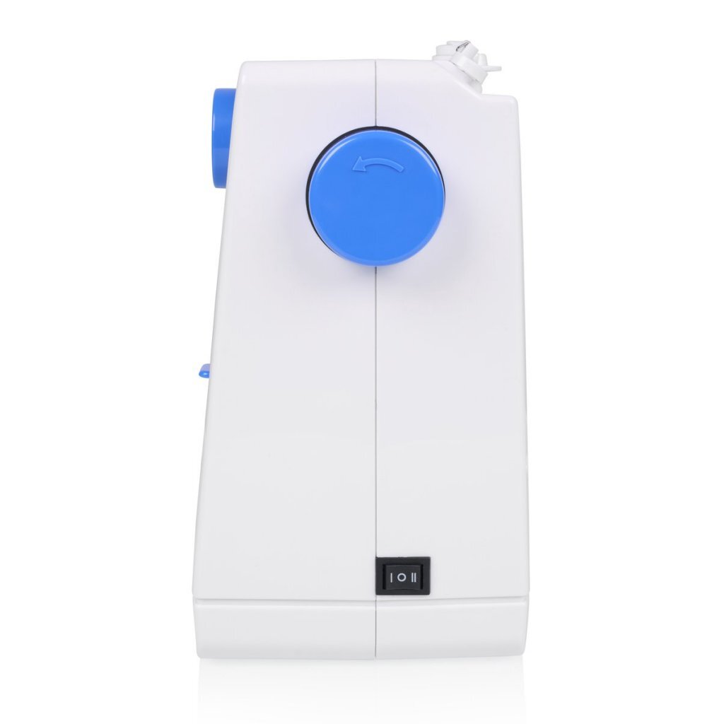 Tristar SM-6003 Sewing Machine - White/Blue - 14 Built-in Patterns - LED Lighting