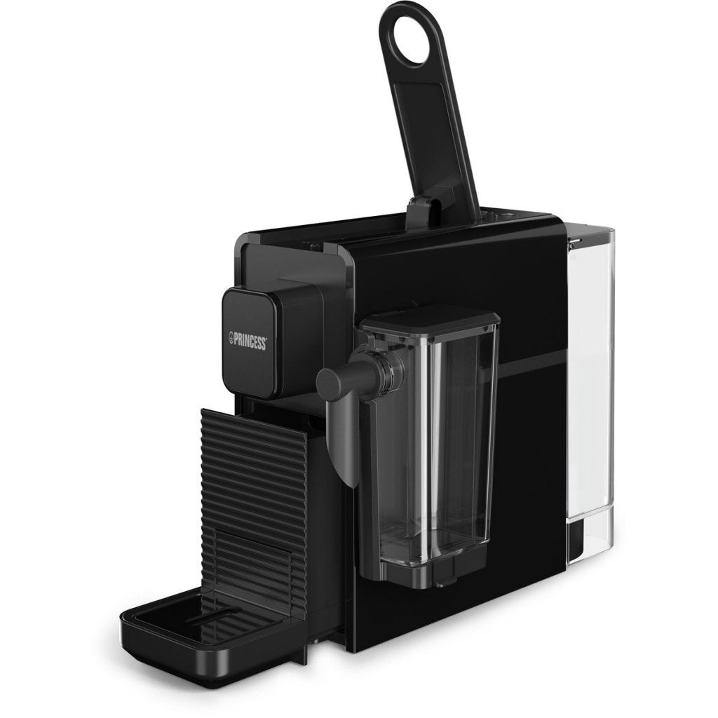 Princess Capsule and Latte Pro Coffee Machine Black