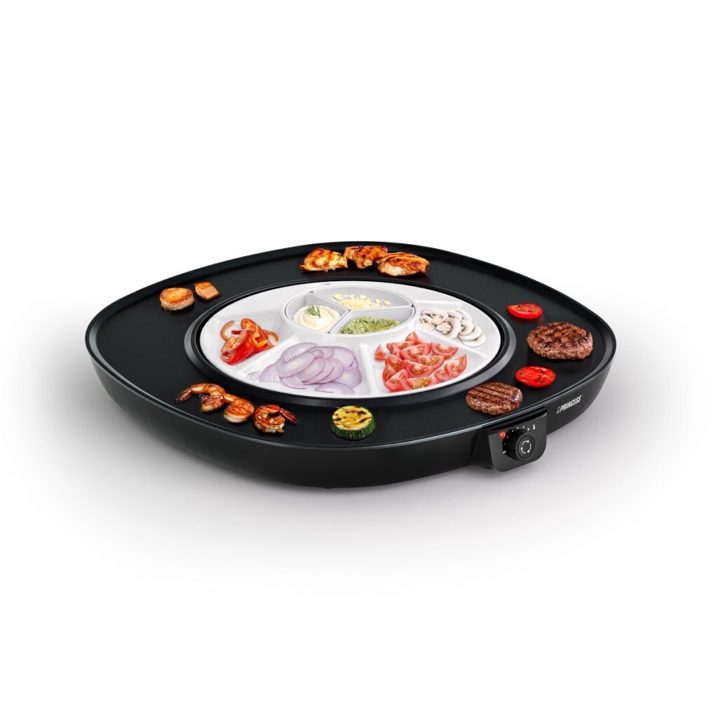 Princess Table Chef Pirouette Gourmet Set 1100W Black for 6 People