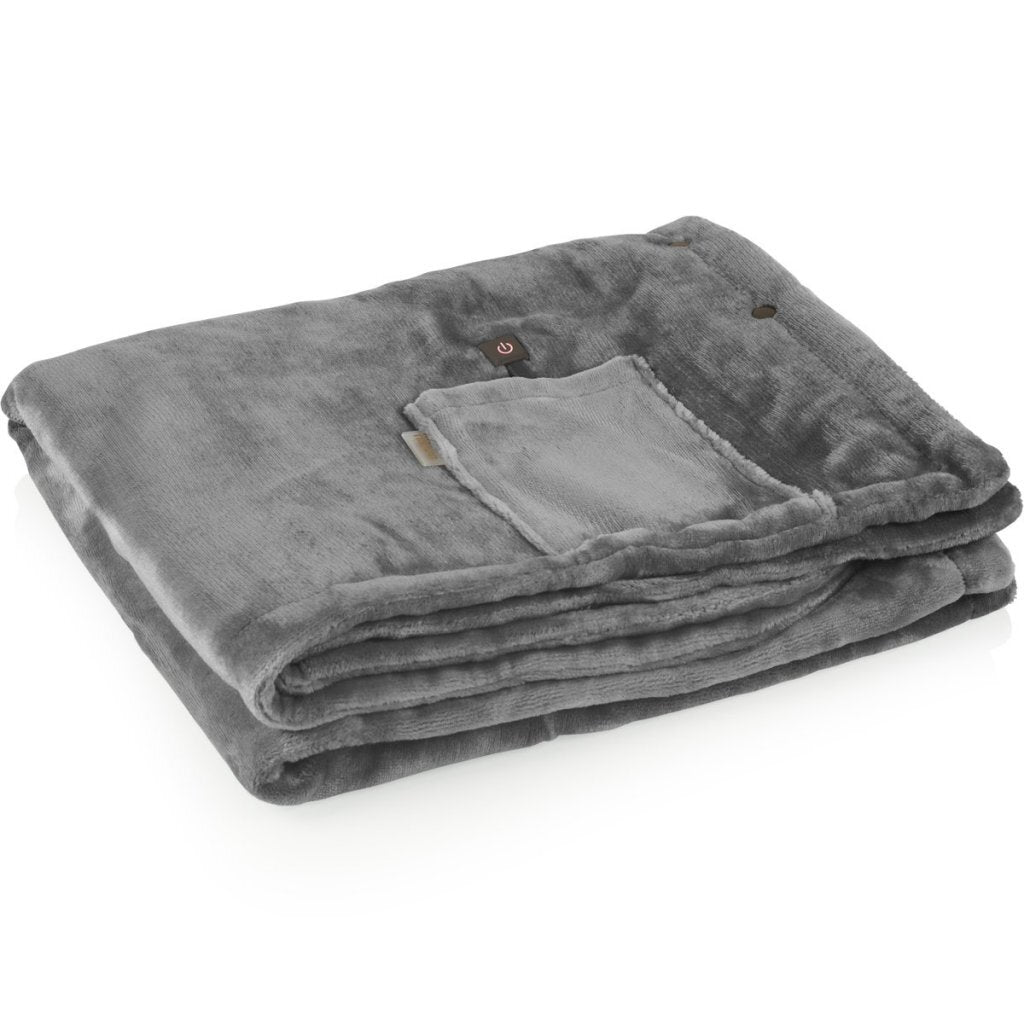 Tristar BW-4788 Wireless Heated Blanket 150x80 cm Grey/Fleece