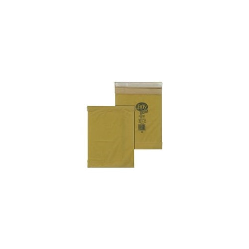 MAILmedia Jiffy Papierpolsterversandtasche, Größe: 00 ohne Fenster, braun, Innenmaße: 105 x 229 mm - 1 Stück (413007) afbeelding 1