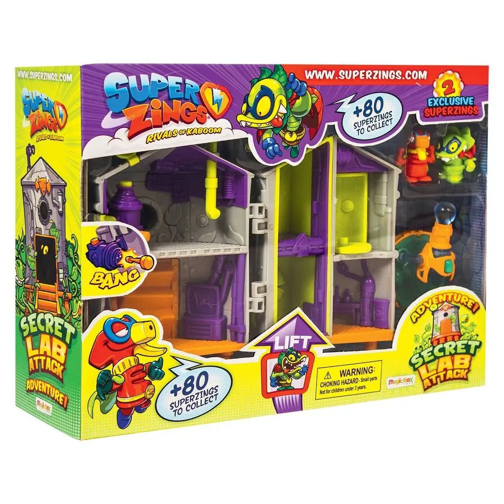 Goliath Superzings Secret Lab Playset
