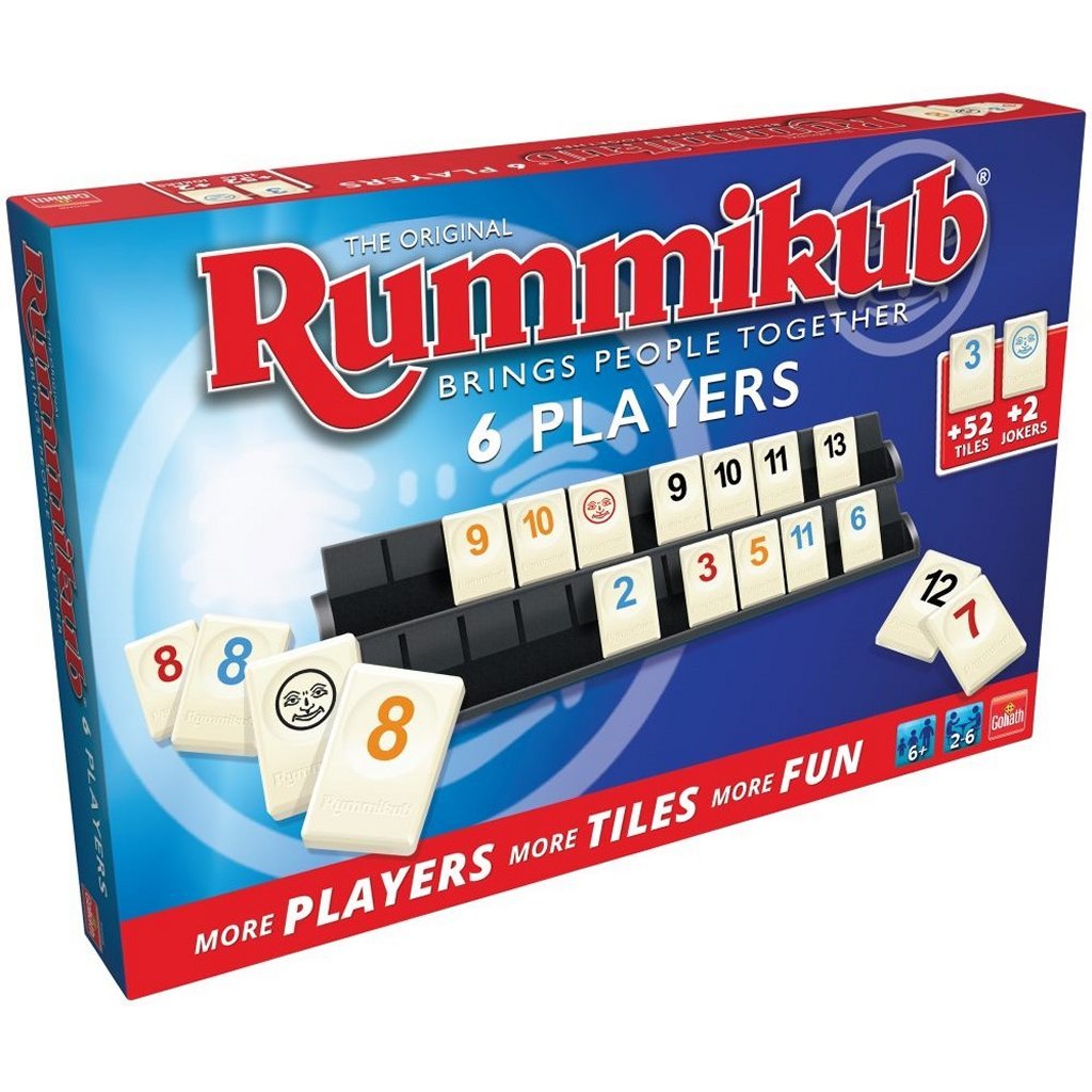 Goliath Rummikub The Original - 52 Tiles - For 2 to 6 Players