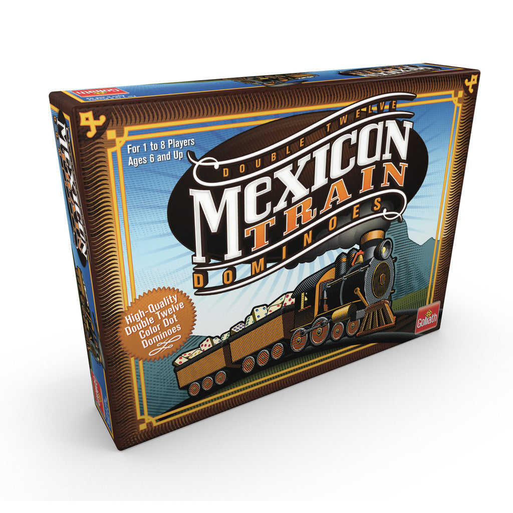Goliath Mexican Train Game for 1-8 Players, Ages 6+