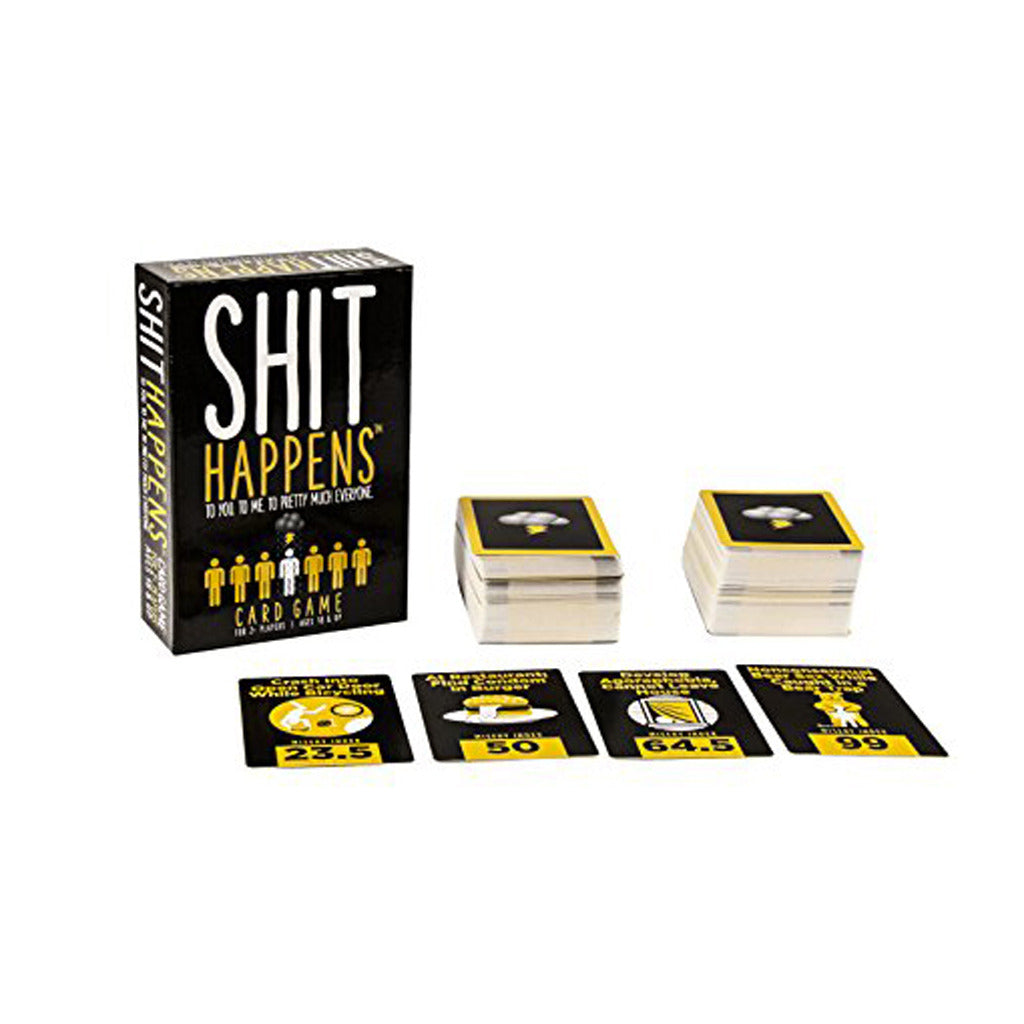 Goliath Shit Happens Party Game for 2+ Players Aged 18+