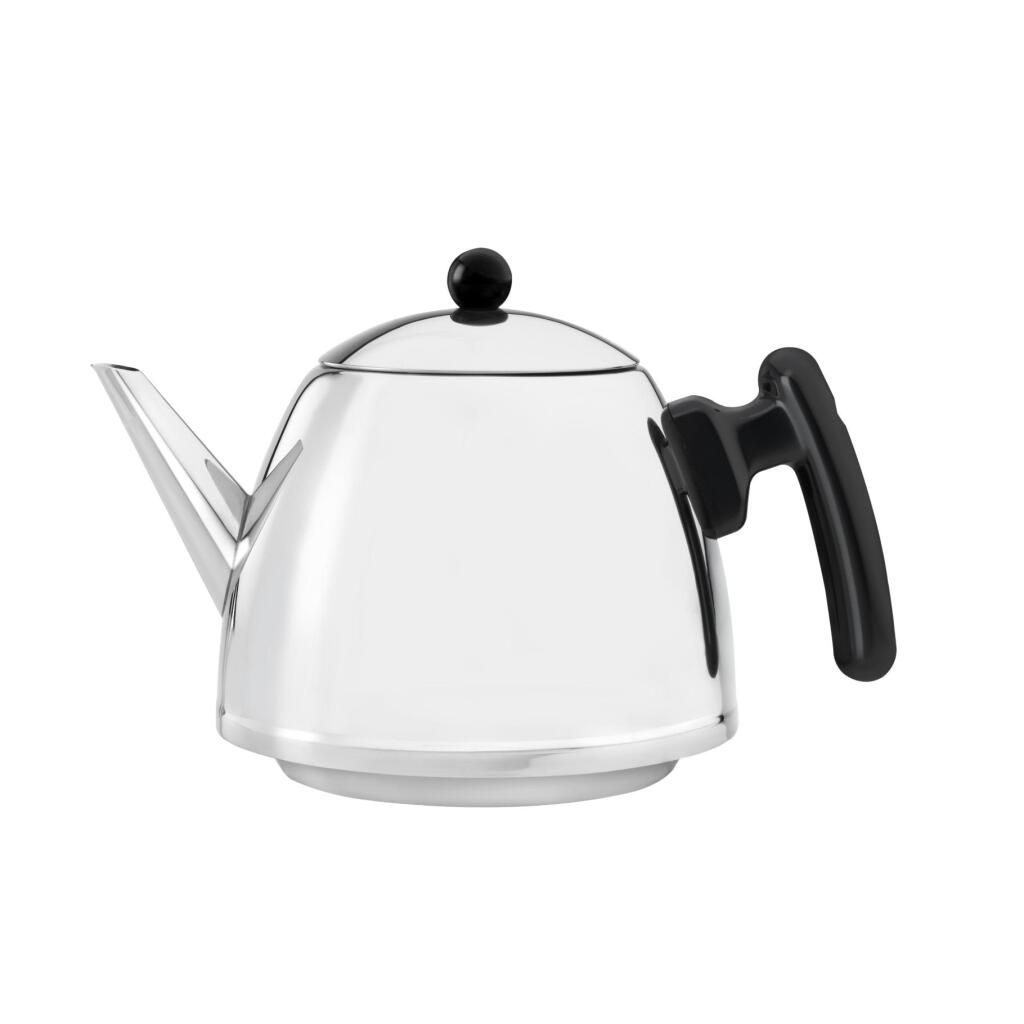 Bredemeijer Duet Classic Teapot 1.2 L Stainless Steel/Black