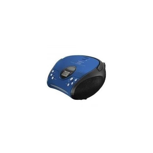 Lenco SCD-24 - Ghettoblaster - Schwarz, Blau afbeelding 1