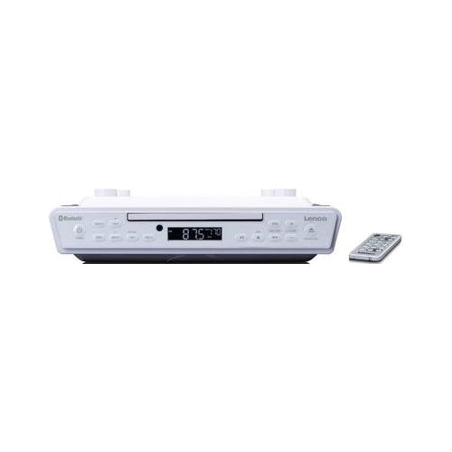 Lenco KCR-150 Radio Wandverteiler Digital Weiß (KCR-150WH) - 8711902040842 - image 1
