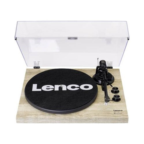 Lenco LBT-188 Audio-Plattenspieler mit Riemenantrieb Beige (LBT-188 Pine) afbeelding 1