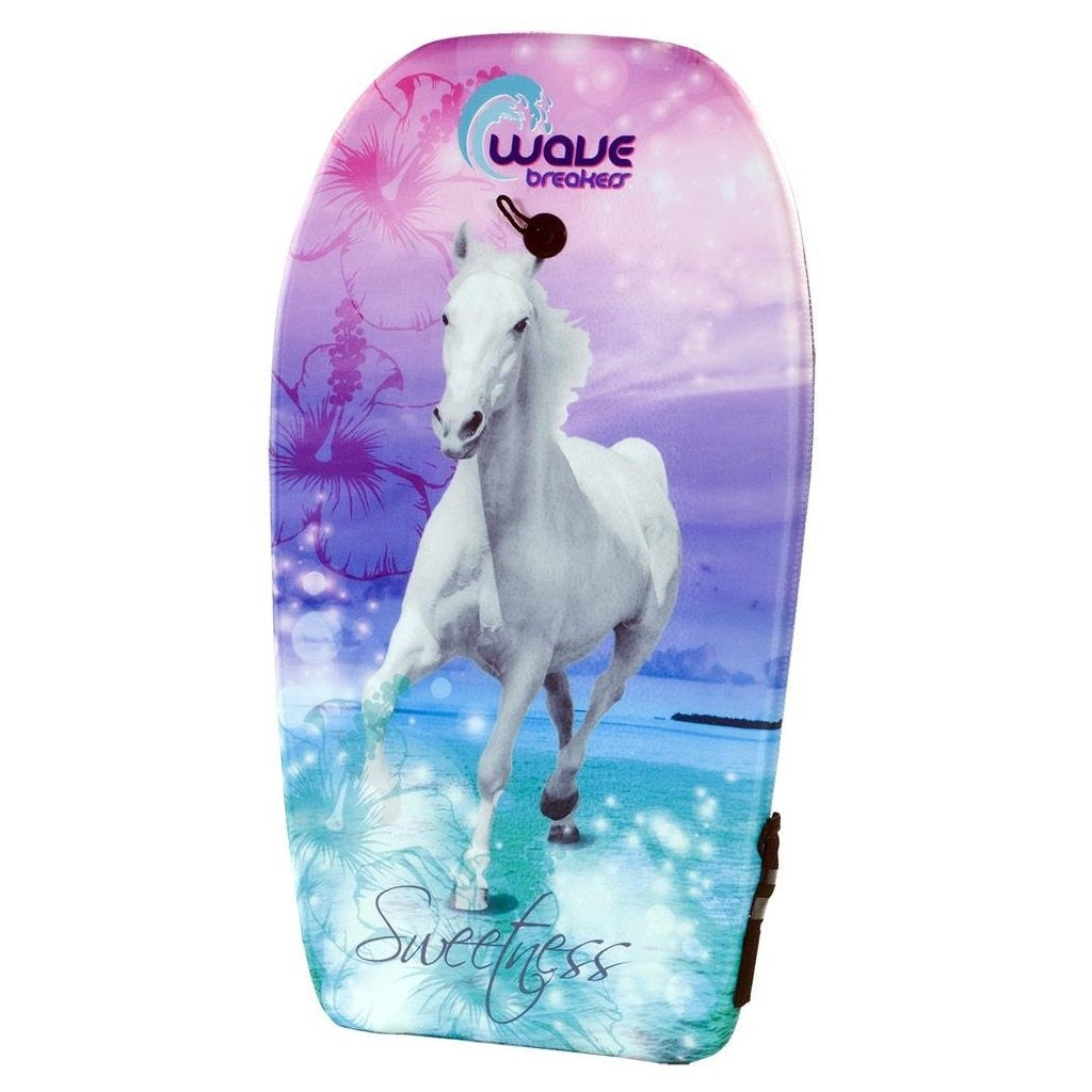 Wave Breakers Bodyboard with Horse Print 83 cm