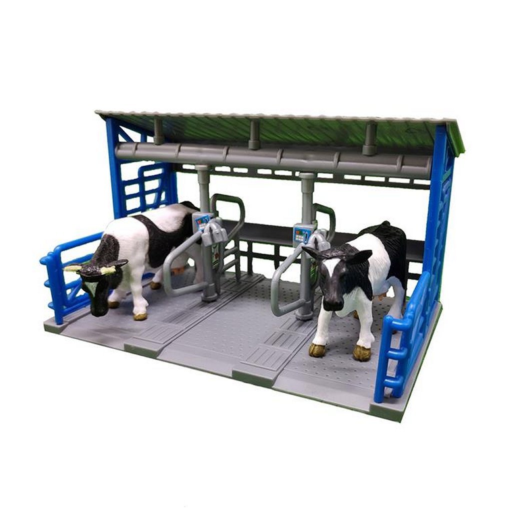 Dutch Farm Milking Station with 2 Cows