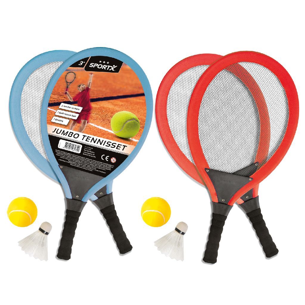 SportX Jumbo 4-piece Tennis Set