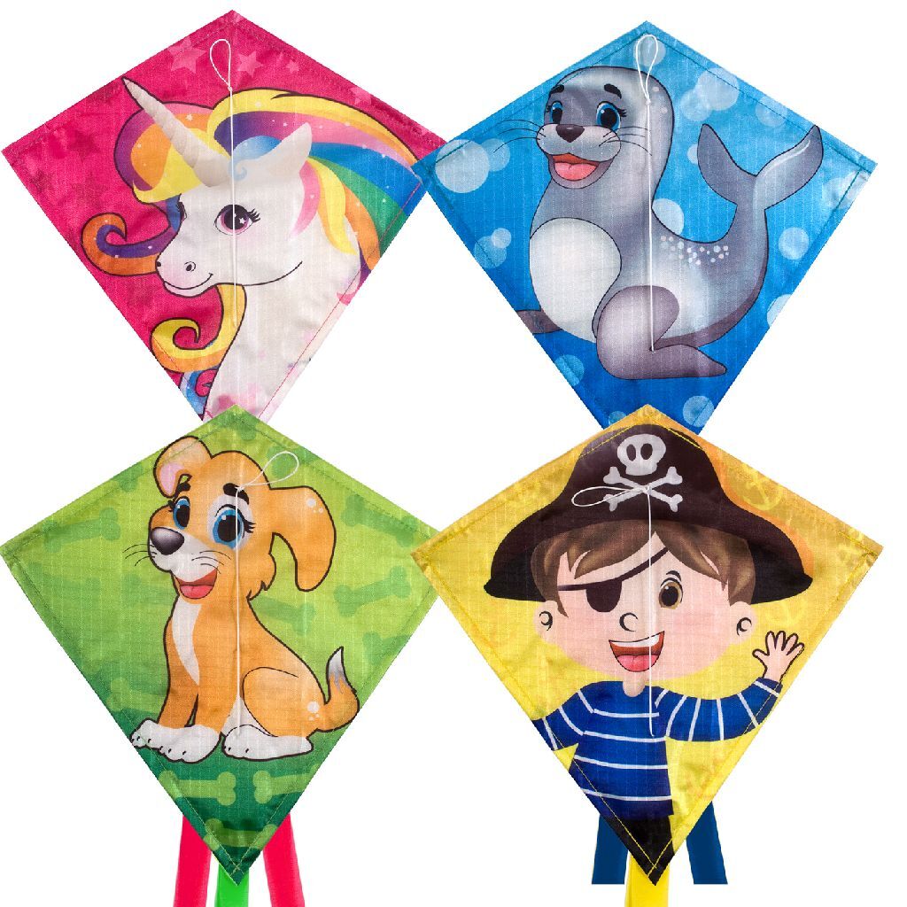 Rhombus Junior Kite 65x65 cm - Suitable for Ages 5+