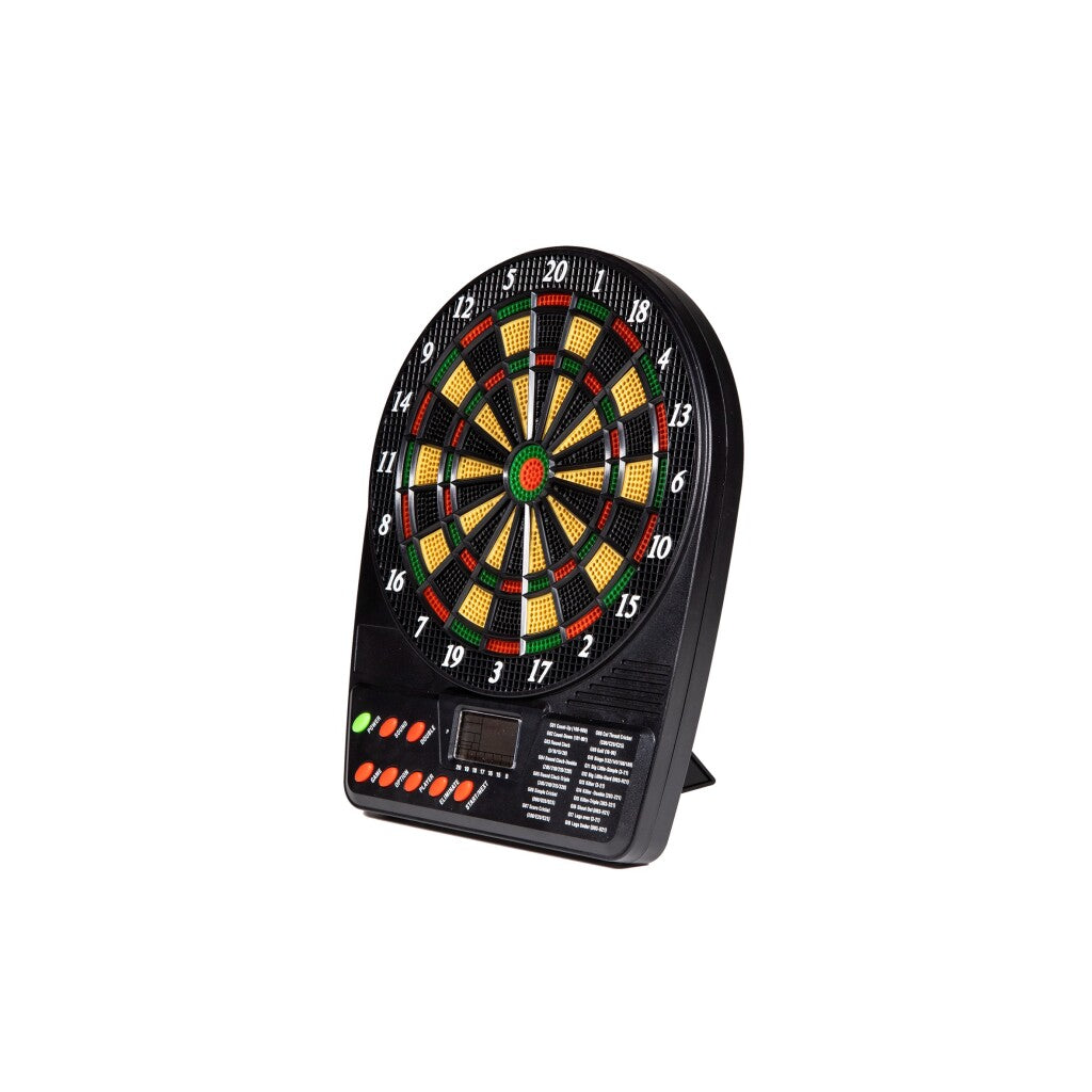 Mini Electronic Dartboard + 4 Darts - Easy Scoring